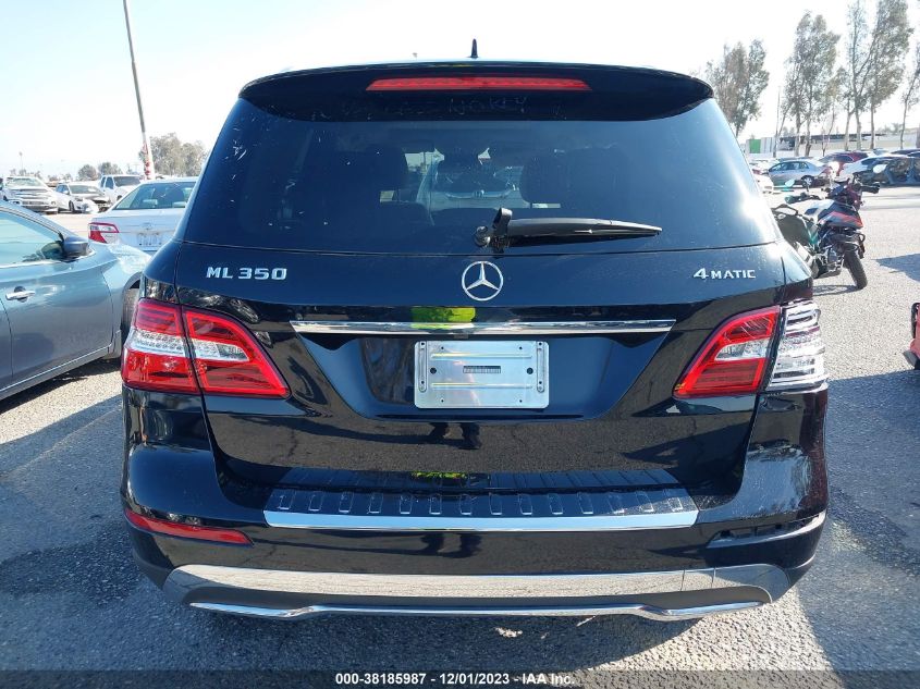 2014 MERCEDES-BENZ ML 350 4MATIC - 4JGDA5HB0EA395246