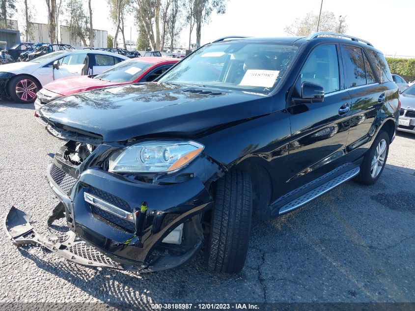 2014 MERCEDES-BENZ ML 350 4MATIC - 4JGDA5HB0EA395246
