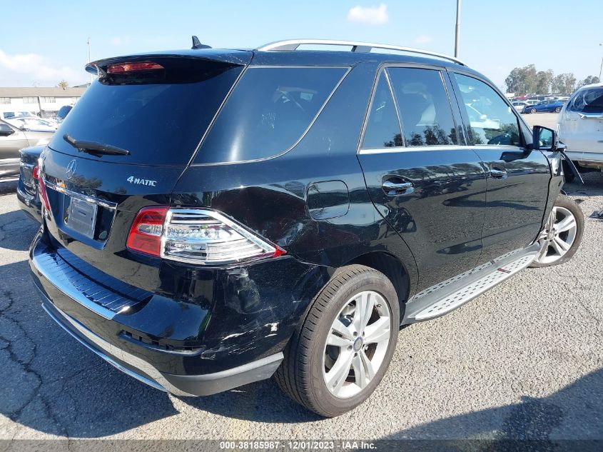 2014 MERCEDES-BENZ ML 350 4MATIC - 4JGDA5HB0EA395246