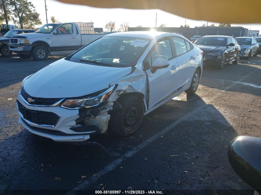 2018 CHEVROLET CRUZE LS - 1G1BC5SM2J7181696