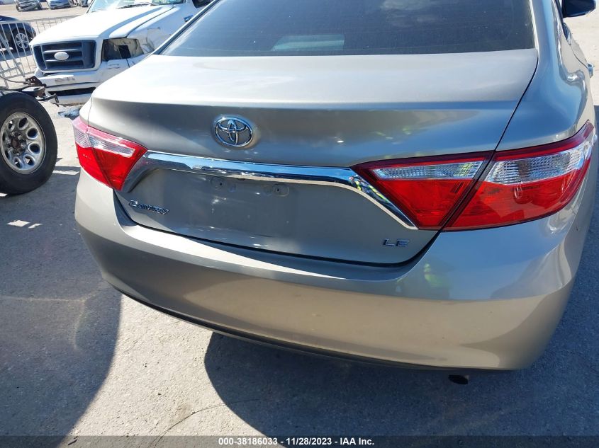 2015 TOYOTA CAMRY LE - 4T4BF1FK4FR485512