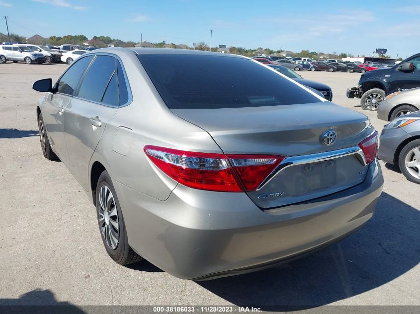 2015 TOYOTA CAMRY LE - 4T4BF1FK4FR485512