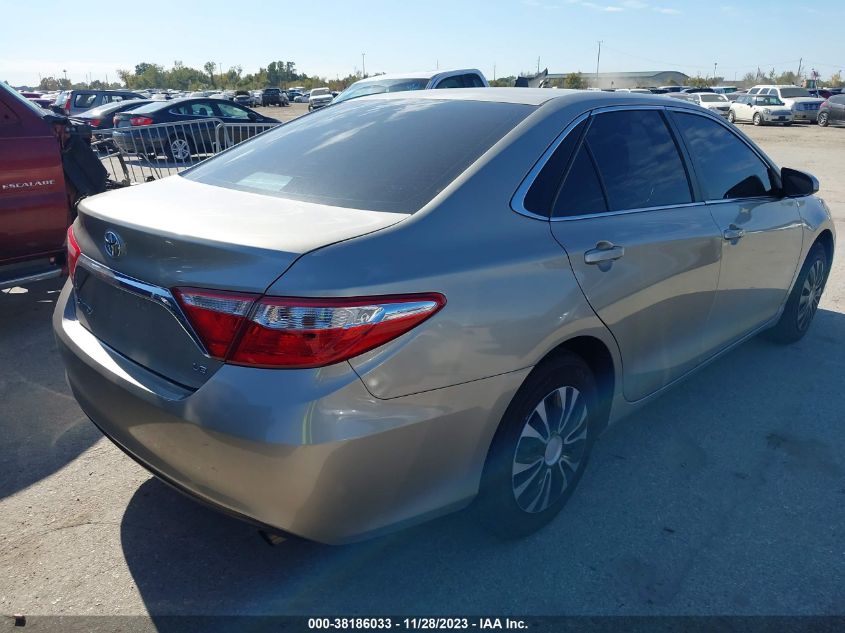 2015 TOYOTA CAMRY LE - 4T4BF1FK4FR485512