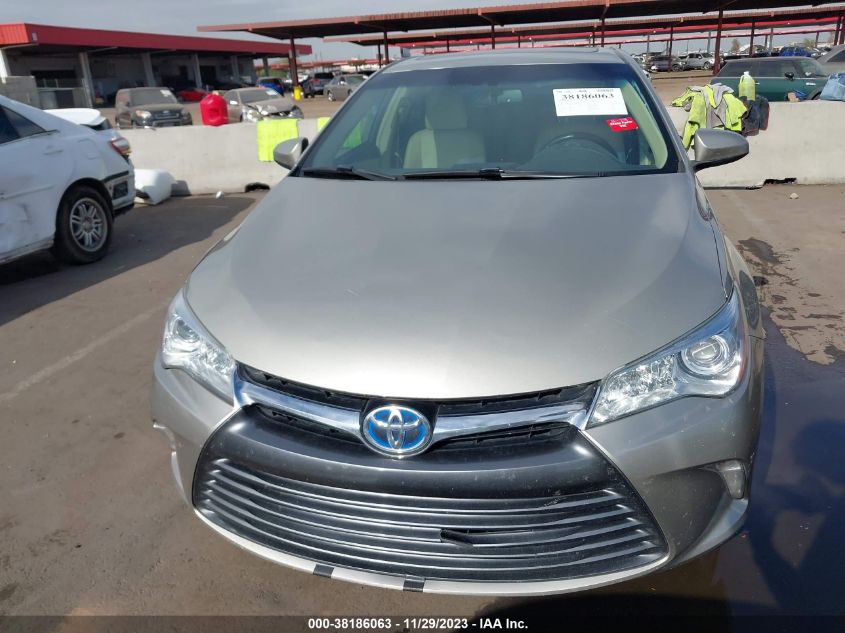 2015 TOYOTA CAMRY HYBRID XLE - 4T1BD1FK8FU146588
