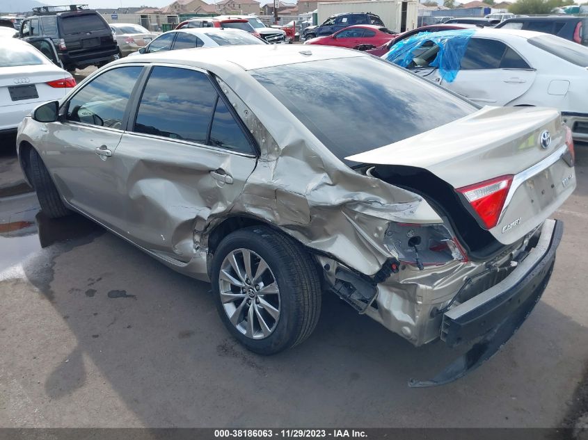 2015 TOYOTA CAMRY HYBRID XLE - 4T1BD1FK8FU146588
