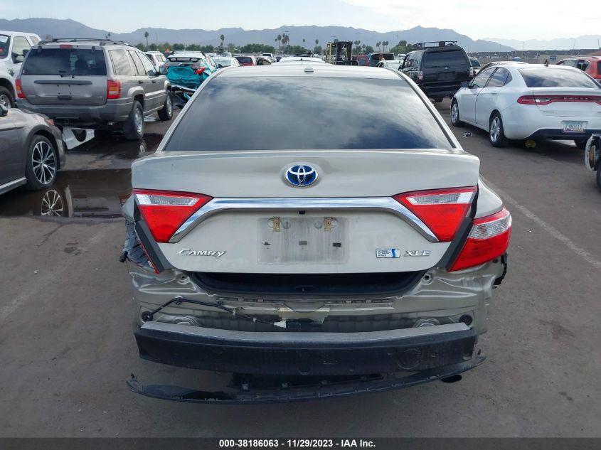 2015 TOYOTA CAMRY HYBRID XLE - 4T1BD1FK8FU146588