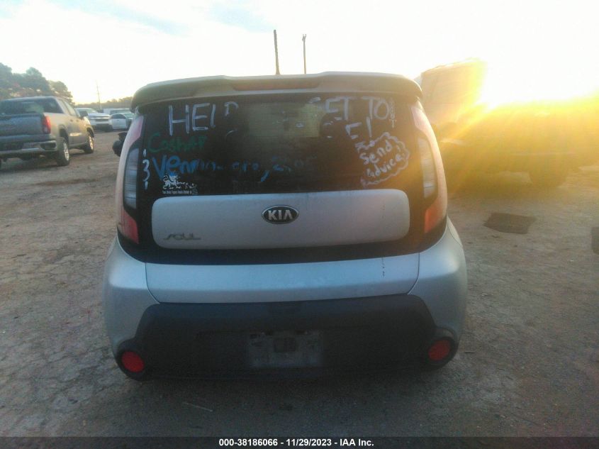 2016 KIA SOUL - KNDJN2A2XG7933162