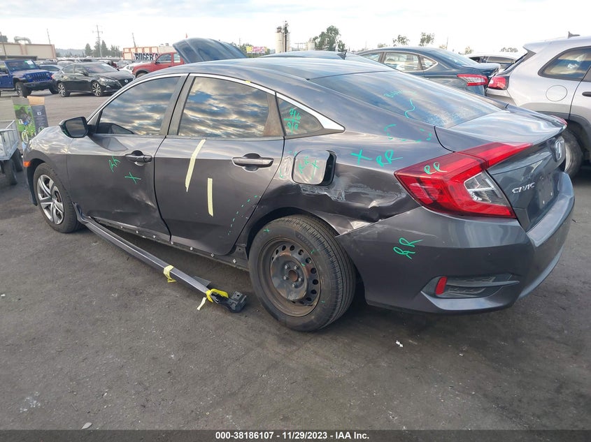 VIN 19XFC2F57HE204409 2017 HONDA CIVIC LX