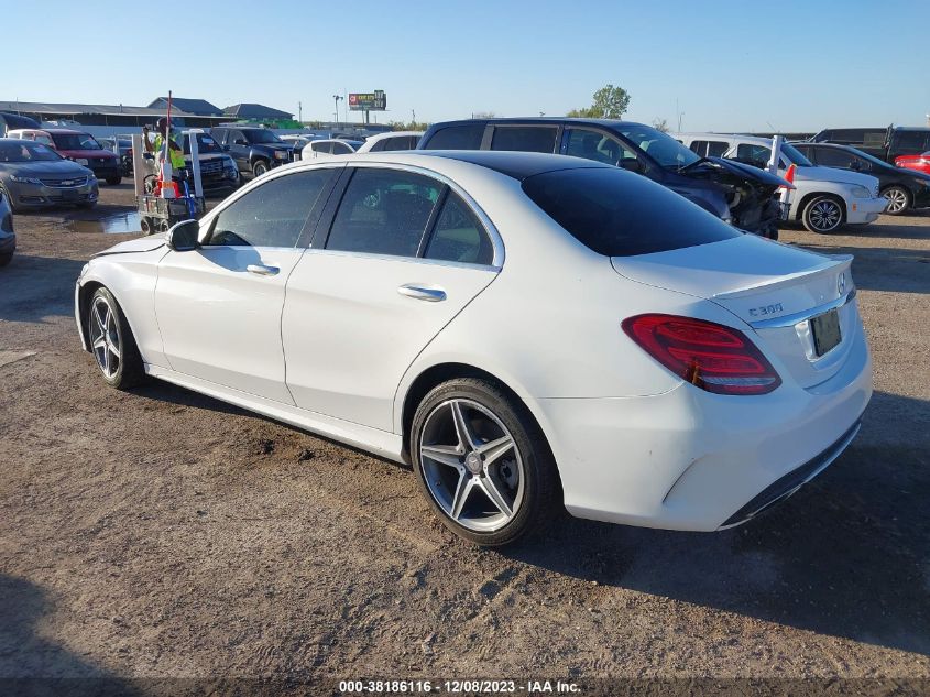 2016 MERCEDES-BENZ C 300 4MATIC/LUXURY 4MATIC/SPORT 4MATIC - 55SWF4KB9GU099328