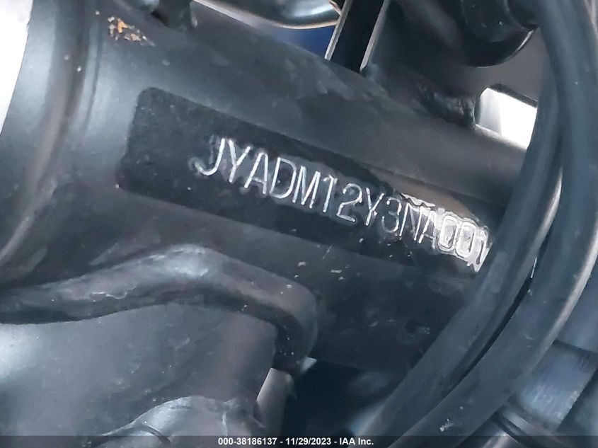 2022 YAMAHA XTZ690 JYADM12Y3NA001641