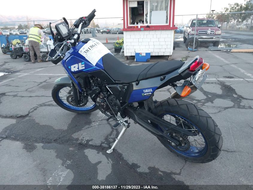 2022 YAMAHA XTZ690 JYADM12Y3NA001641