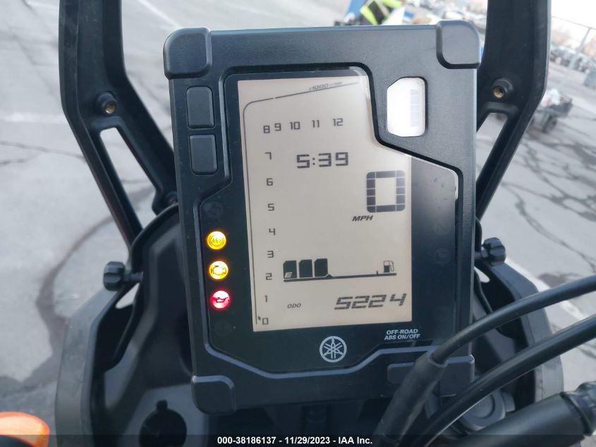 2022 YAMAHA XTZ690 JYADM12Y3NA001641