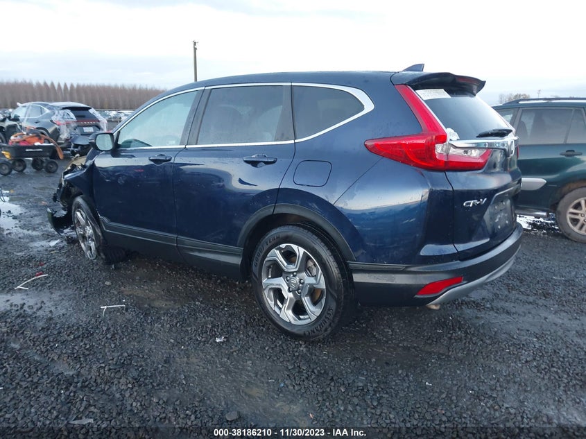 VIN 5J6RW2H87KA015663 2019 HONDA CR-V EX-L