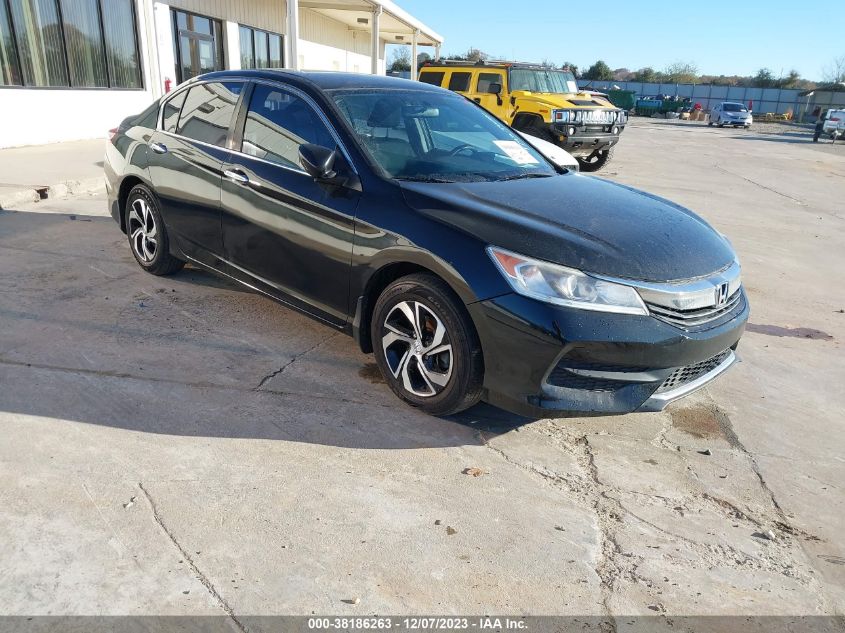 2016 HONDA ACCORD SEDAN LX - 1HGCR2F3XGA173367