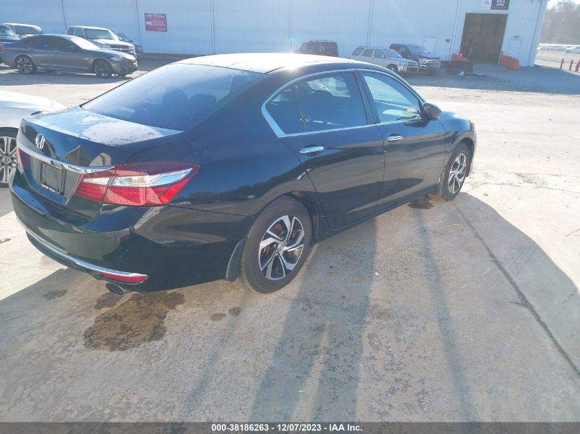 2016 HONDA ACCORD SEDAN LX - 1HGCR2F3XGA173367