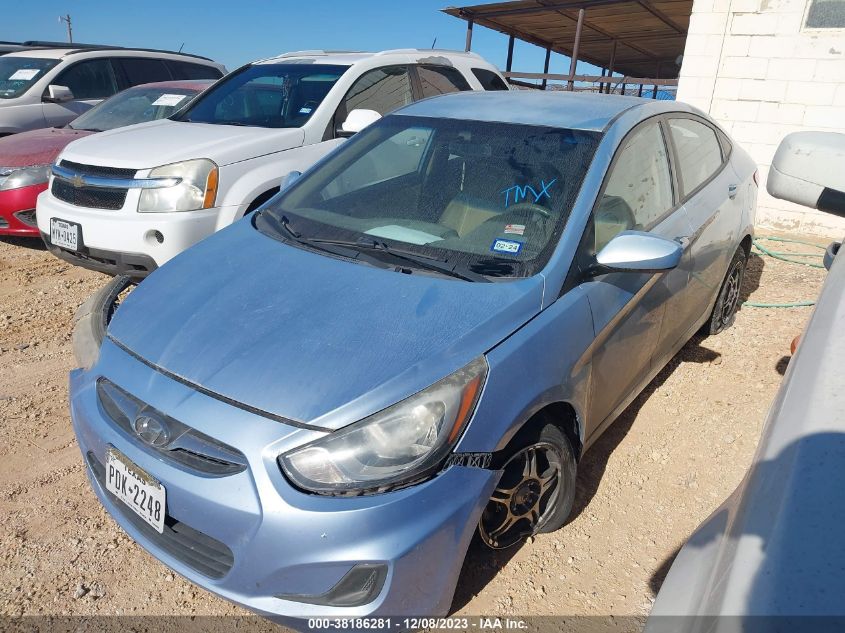 2014 HYUNDAI ACCENT GLS/GS - KMHCT4AEXEU659379