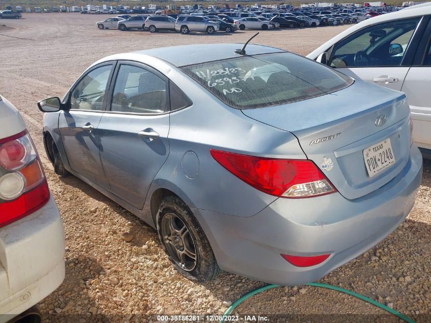 2014 HYUNDAI ACCENT GLS/GS - KMHCT4AEXEU659379