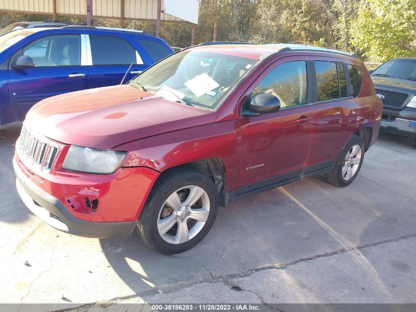 2014 JEEP COMPASS SPORT - 1C4NJDBB6ED534242