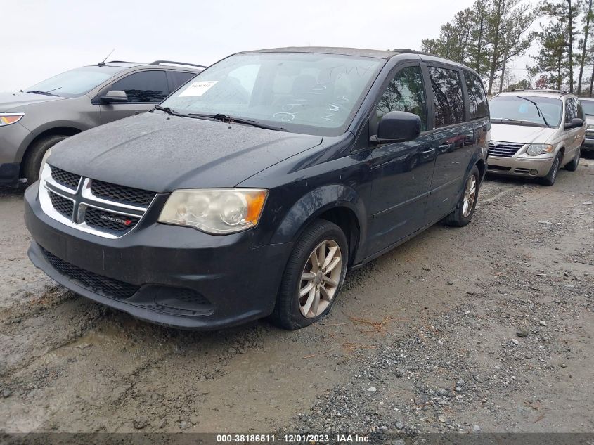 2014 DODGE GRAND CARAVAN SXT - 2C4RDGCG5ER291105