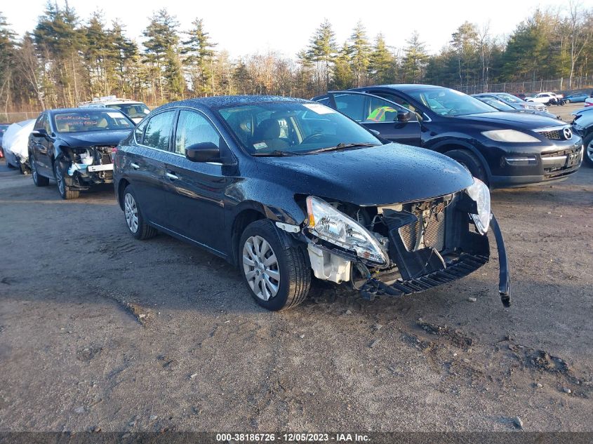 2015 NISSAN SENTRA - 3N1AB7AP8FL653192