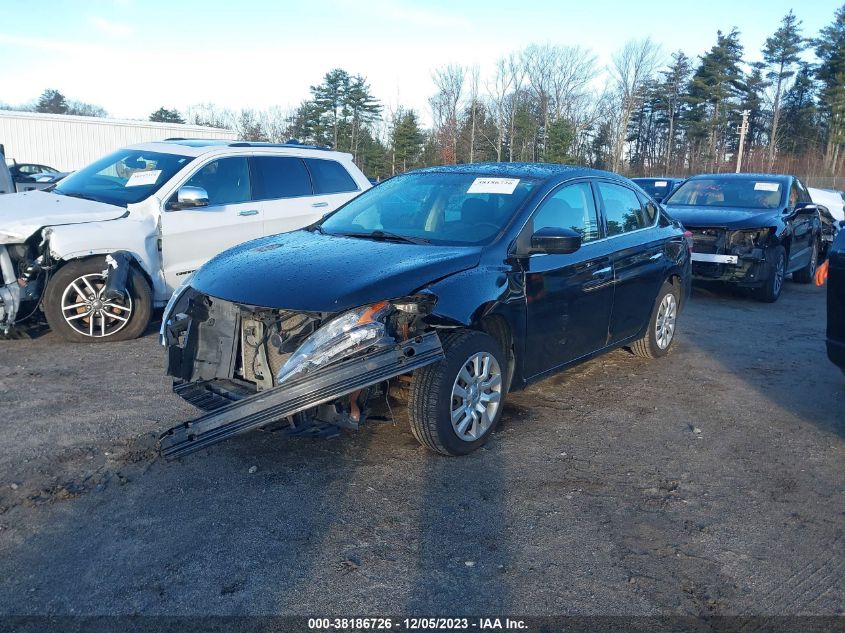 2015 NISSAN SENTRA - 3N1AB7AP8FL653192