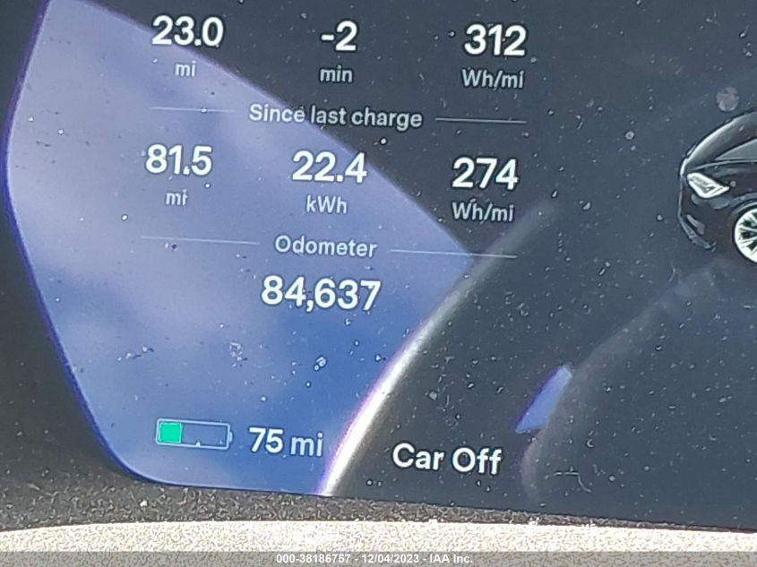 2016 TESLA MODEL S - 5YJSA1E19GF147359