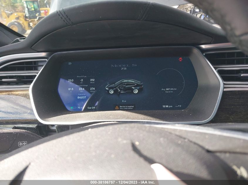 2016 TESLA MODEL S - 5YJSA1E19GF147359