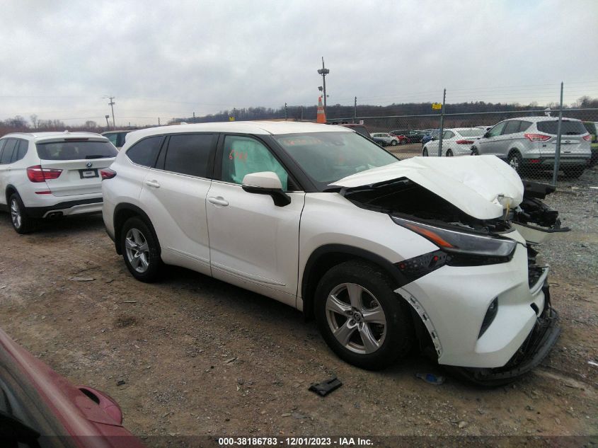 2021 TOYOTA HIGHLANDER L/LE - 5TDBZRBH6MS135895