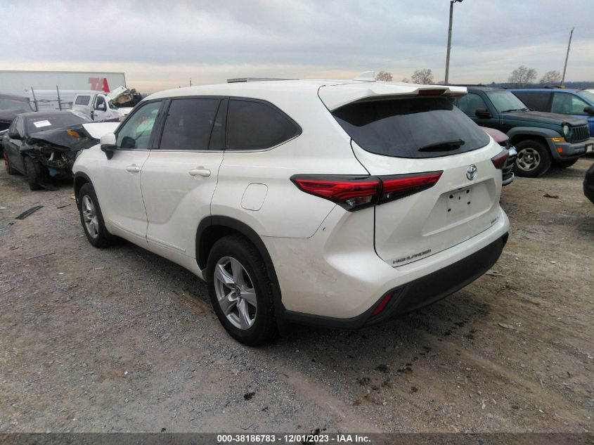 2021 TOYOTA HIGHLANDER L/LE - 5TDBZRBH6MS135895