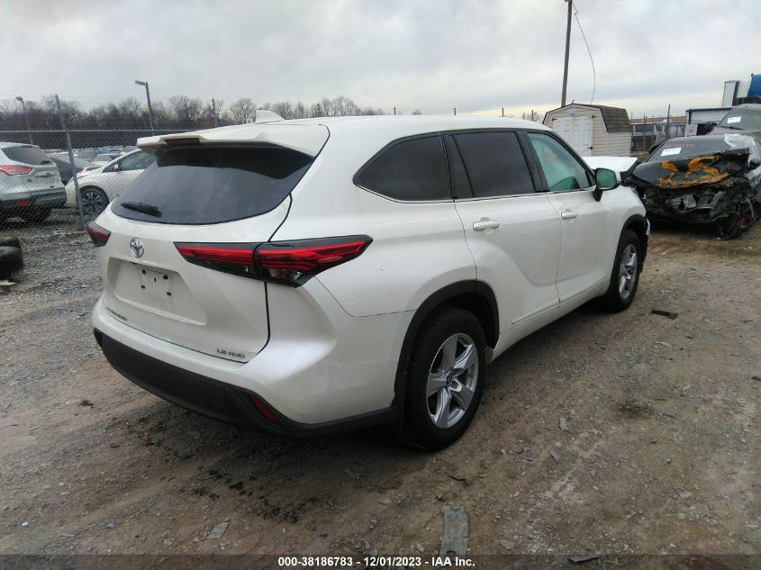 2021 TOYOTA HIGHLANDER L/LE - 5TDBZRBH6MS135895