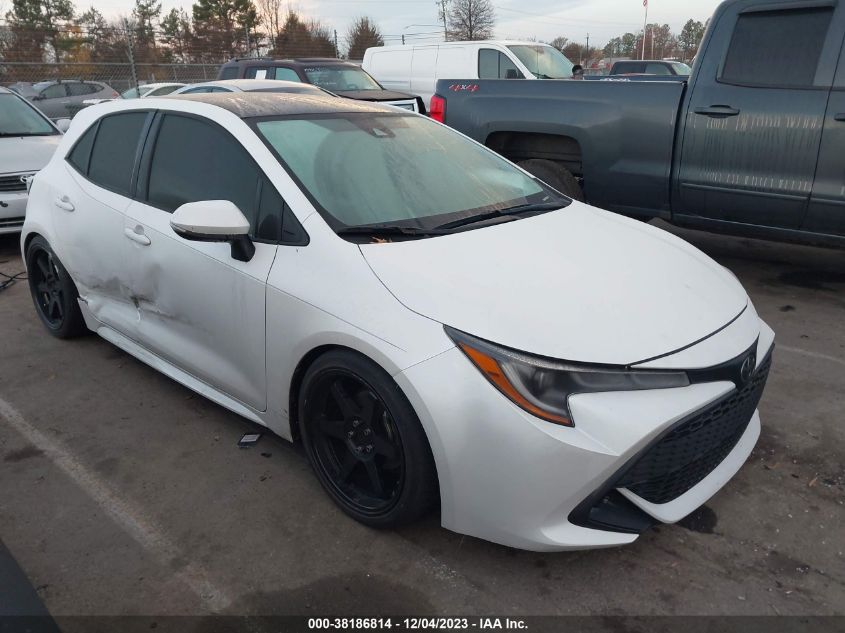 VIN JTNB4MBE7M3121699 2021 TOYOTA COROLLA SE