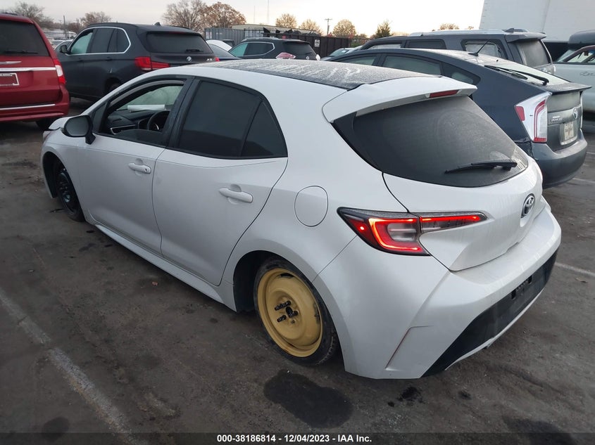 VIN JTNB4MBE7M3121699 2021 TOYOTA COROLLA SE