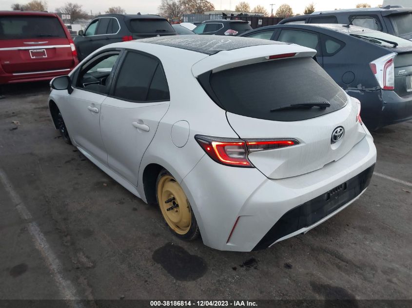 VIN JTNB4MBE7M3121699 2021 TOYOTA COROLLA SE