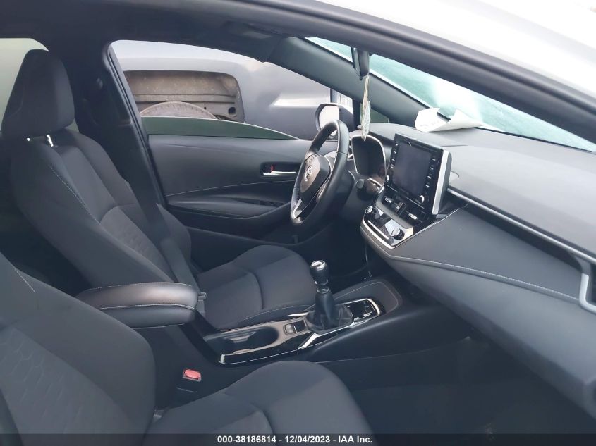 VIN JTNB4MBE7M3121699 2021 TOYOTA COROLLA SE