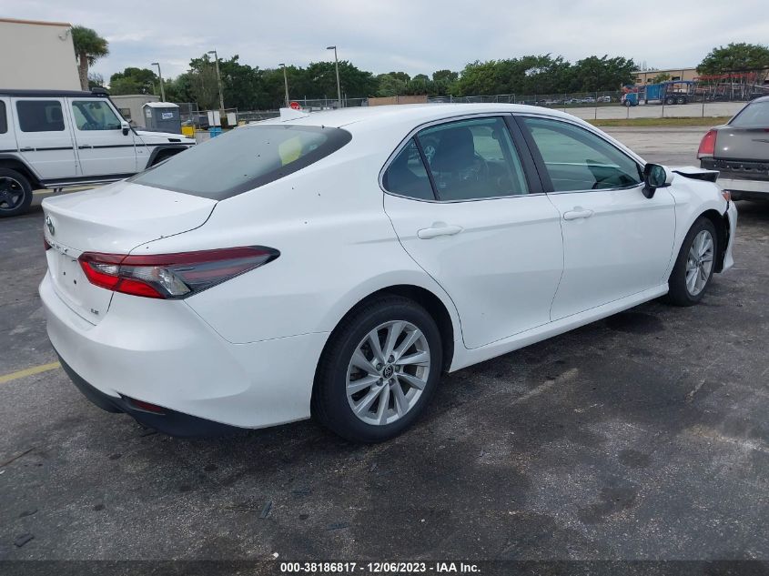 2022 TOYOTA CAMRY LE - 4T1C11AK8NU013302