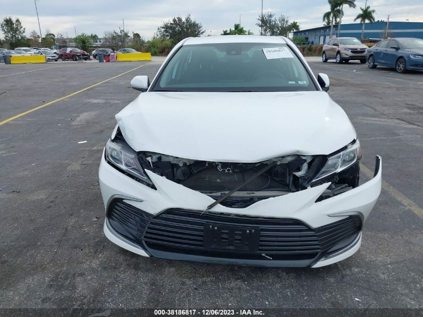 2022 TOYOTA CAMRY LE - 4T1C11AK8NU013302