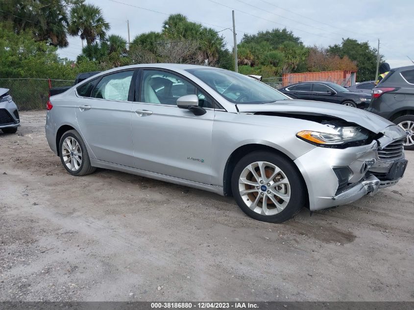 2019 FORD FUSION HYBRID SE - 3FA6P0LU1KR226173