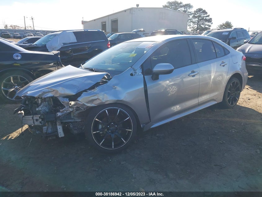 VIN JTDEPRAE1LJ071786 2020 TOYOTA COROLLA LE
