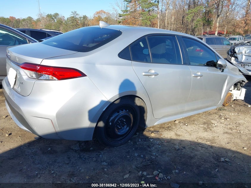 VIN JTDEPRAE1LJ071786 2020 TOYOTA COROLLA LE