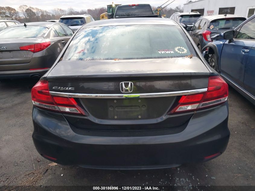 2013 HONDA CIVIC EX - 19XFB2F88DE054561