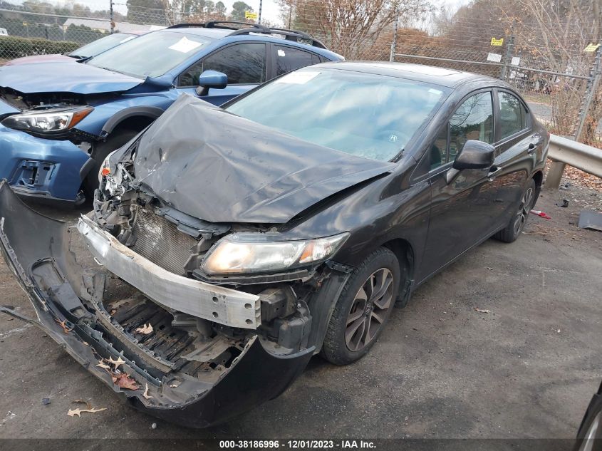 2013 HONDA CIVIC EX - 19XFB2F88DE054561