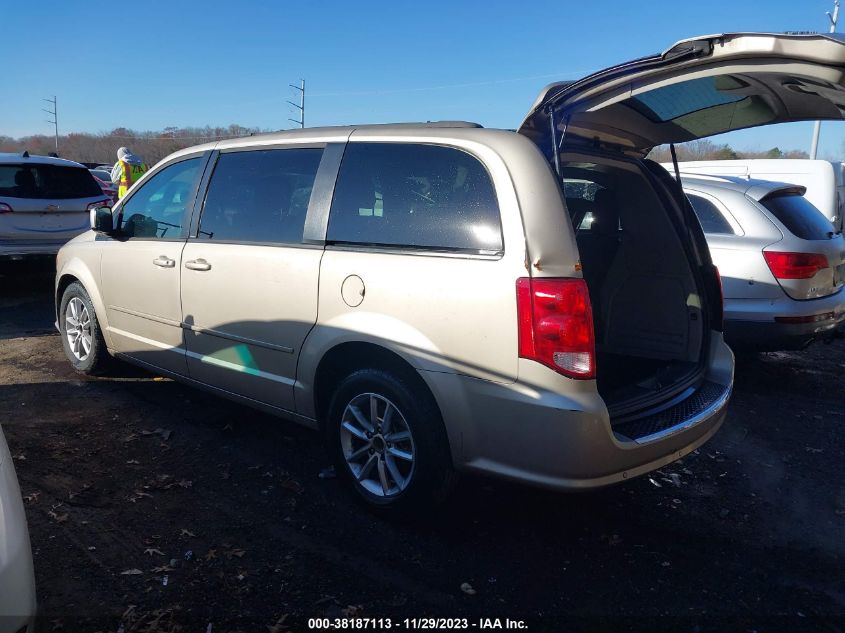 2014 DODGE GRAND CARAVAN SXT - 2C4RDGCG4ER244230