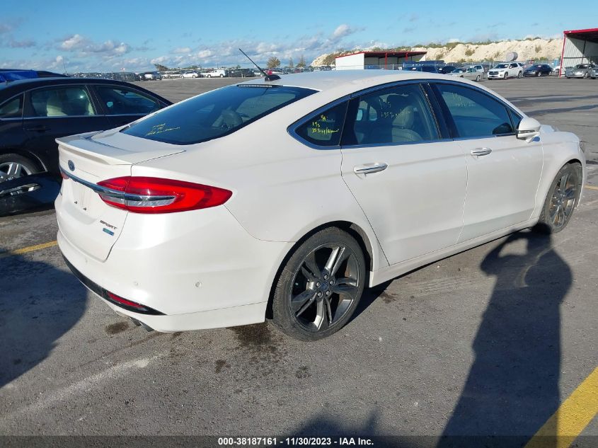 3FA6P0VPXHR250875 2017 FORD FUSION, photo no. 4