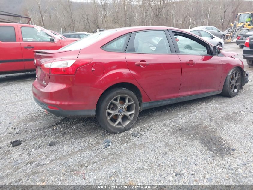 2013 FORD FOCUS SE - 1FADP3F25DL344859