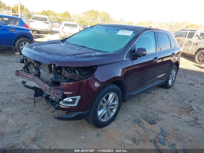 VIN 2FMPK4J99JBB50388 2018 FORD EDGE SEL
