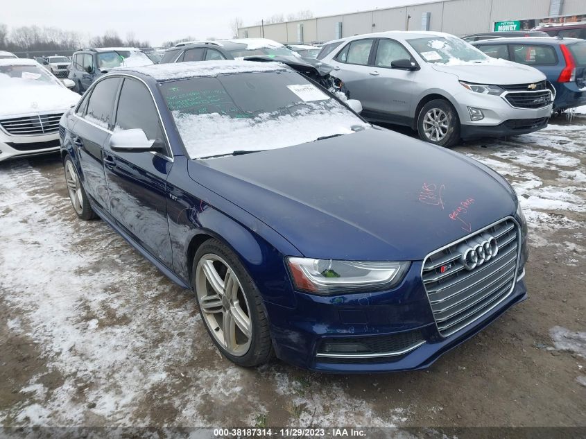 2013 AUDI S4 3.0T PREMIUM PLUS - WAUBGAFL6DA234989