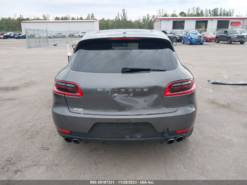 2015 PORSCHE MACAN S - WP1AB2A59FLB64177