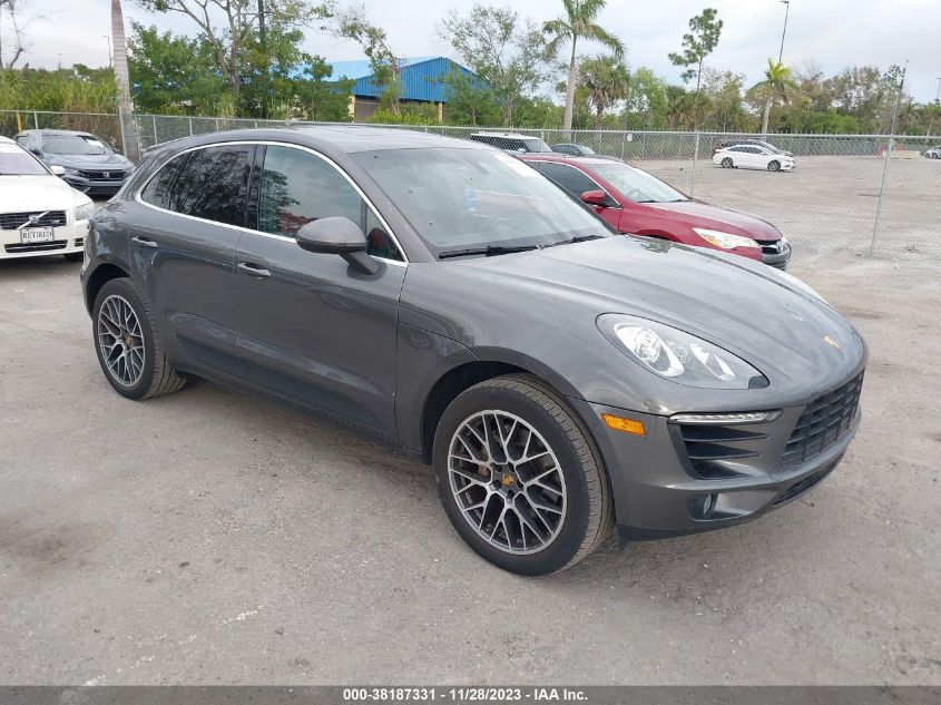 2015 PORSCHE MACAN S - WP1AB2A59FLB64177