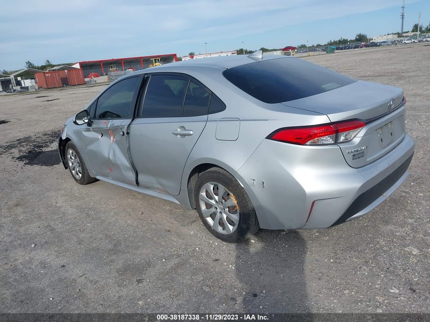 VIN JTDEPRAE7LJ111367 2020 TOYOTA COROLLA LE