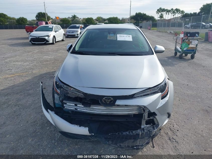 VIN JTDEPRAE7LJ111367 2020 TOYOTA COROLLA LE